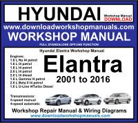 Hyundai Elantra Workshop Service Repair Manual